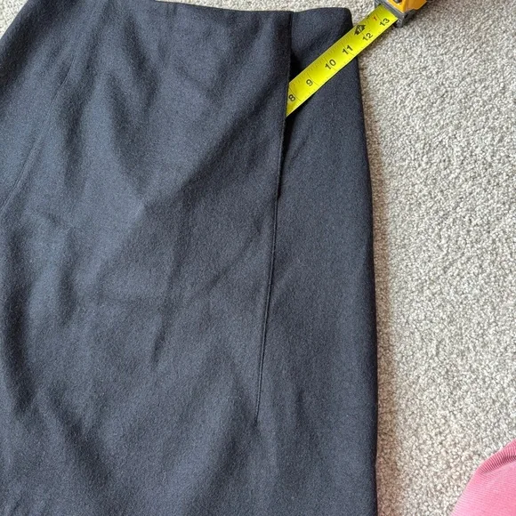 Marc Jacobs Black Wool A-Line Skirt - Picture 6 of 9